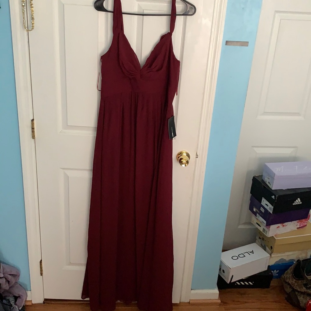 Burgundy Maxi Dress